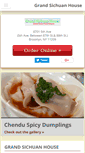 Mobile Screenshot of grandsichuanhousenyc.com